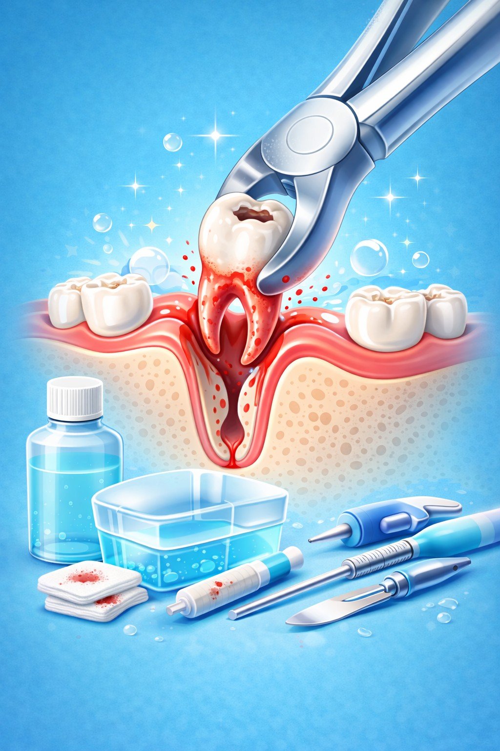 Surgical Tooth Extraction Wisdom Tooth Removal Kankurgachi Kolkata